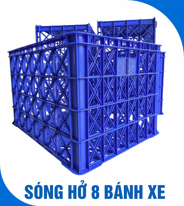 Sóng hở 5t4 (8 bánh xe) giá rẻ
