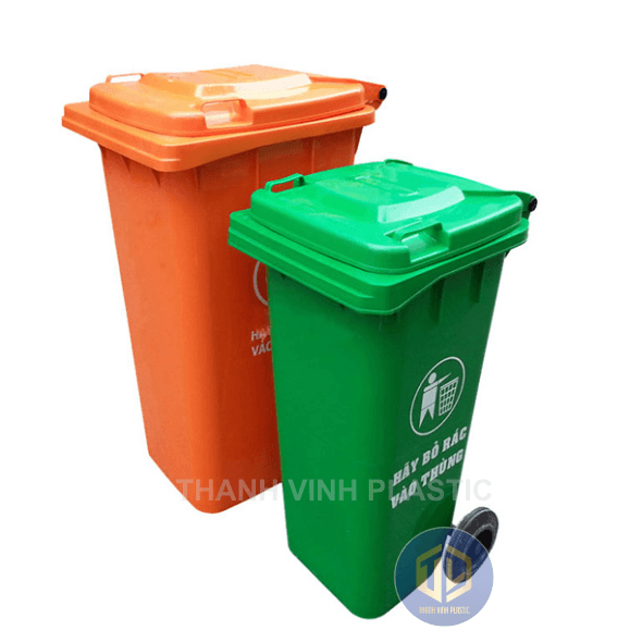 Thùng rác nhựa 120 lít tại Quận 7