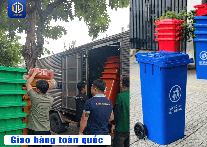 Thùng rác quận 3