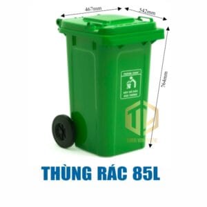Thùng rác 85 lít