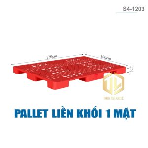Pallet liền khối 1 mặt (S4-1203)