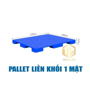 Pallet liền khối 1 mặt bít