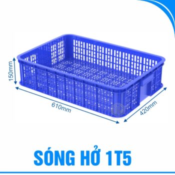 sóng hở 1t5 màu xanh dương