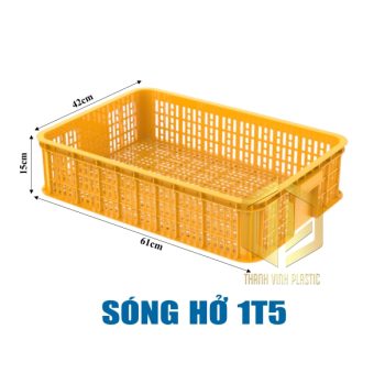 sóng hở 1T5 màu vàng