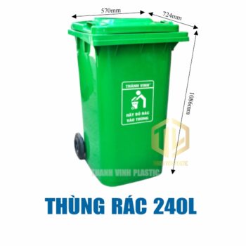 thùng rác 240 lít