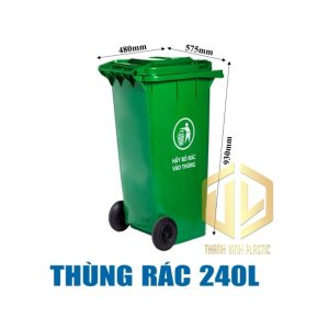 thung rac 240l 1