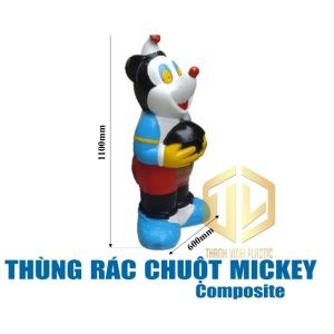 Thùng rác chuột Mickey