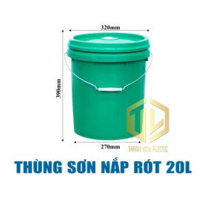 thung son nap rot 20L