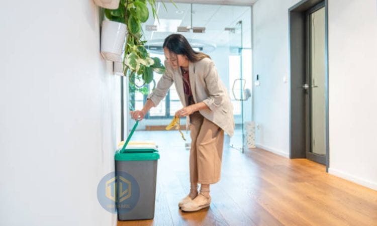 Thùng rác nhựa văn phòng