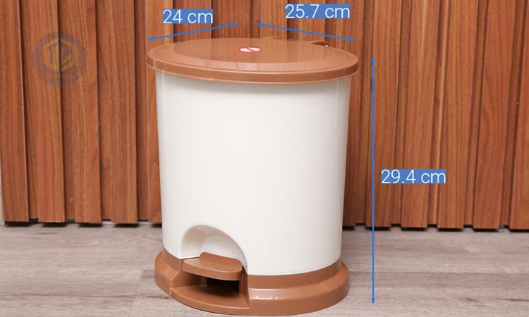 Kích thước thùng rác