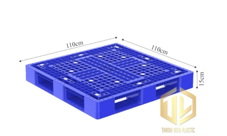 Pallet liền khối 1 mặt (D4-0977)