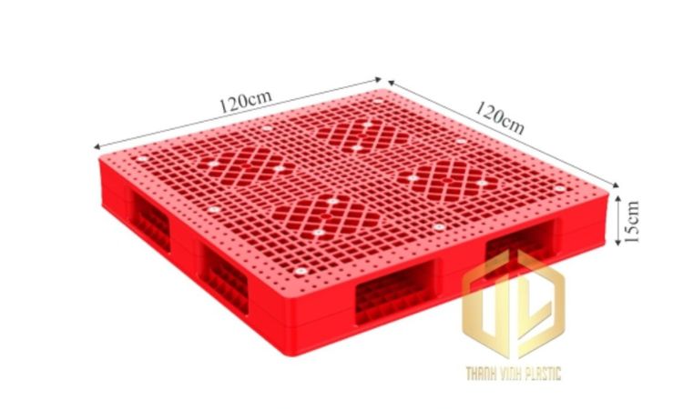Pallet liền khối 2 mặt (R4-1278)