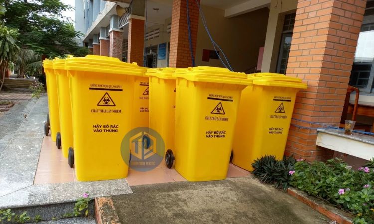 Ý nghĩa của thùng rác màu vàng trong phân loại rác thải