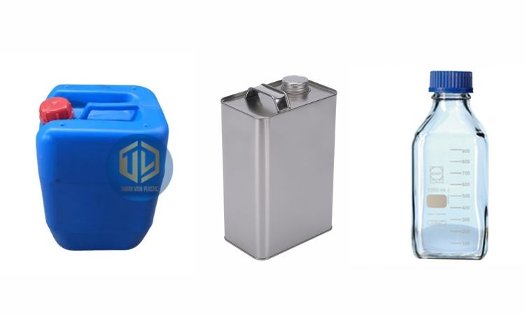 Các loại can đựng hóa chất phổ biến