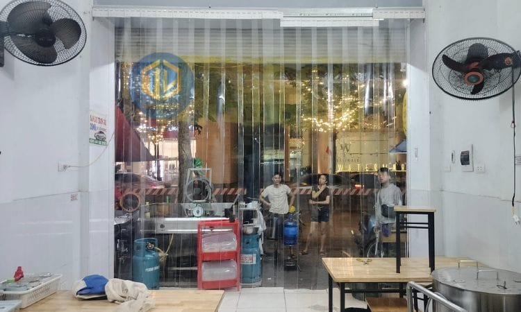 Lắp đặt rèm điều hòa