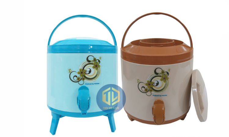 Thùng đá có vòi giữ nhiệt tròn Việt Nhật