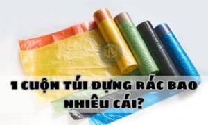 1 cuộn túi đựng rác bao nhiêu cái?