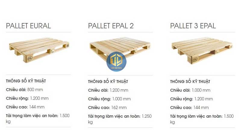Tìm hiểu về Kích thước pallet tiêu chuẩn phổ biến nhất hiện nay