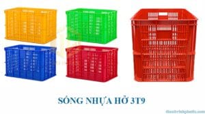 sóng nhựa hở 3t9