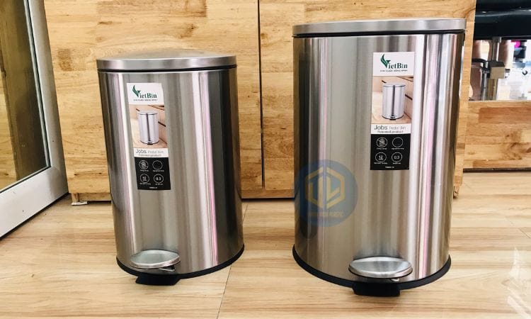 Sọt rác inox văn phòng