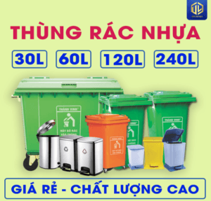 Thùng rác nhựa tại Đồng Nai