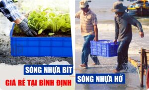 Sóng nhựa tại Bình Định