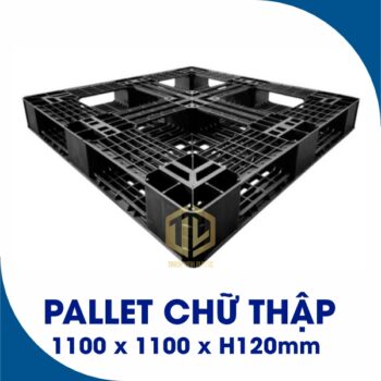 Pallet chữ thập 1100x1100x120
