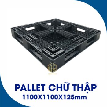 Pallet chữ thập 1100x1100x125
