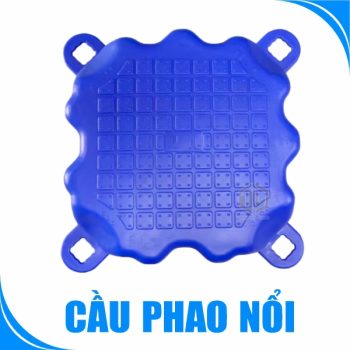 Cầu phao nổi - mặt trên