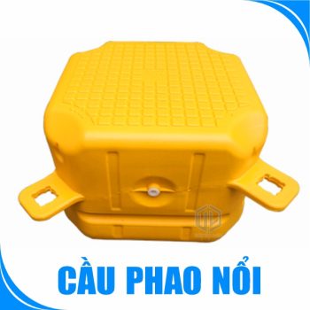Cầu phao nổi - màu vàng