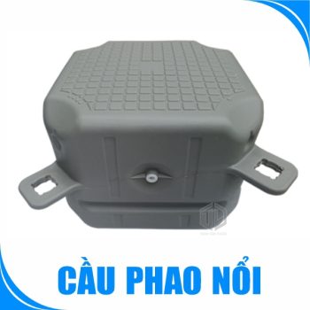 Cầu phao nổi-xám
