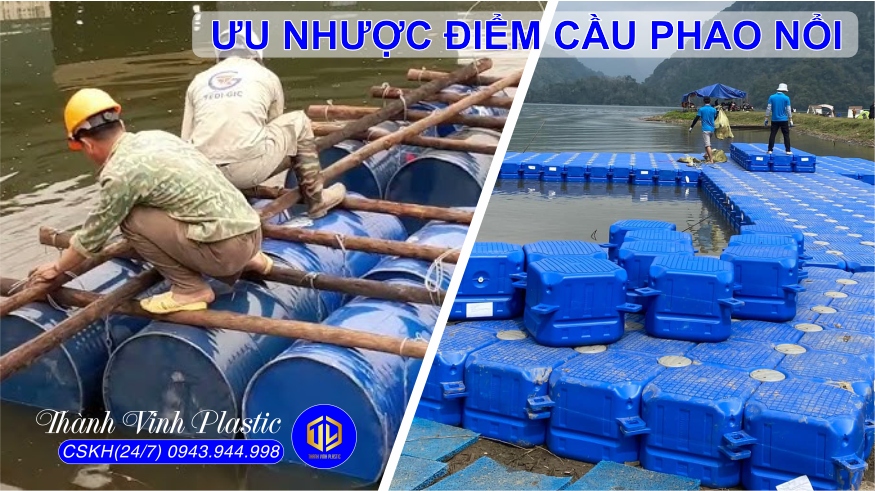 Ưu điểm và nhược điểm của cầu phao nổi