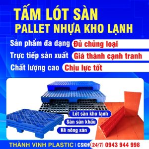Pallet lót sàn