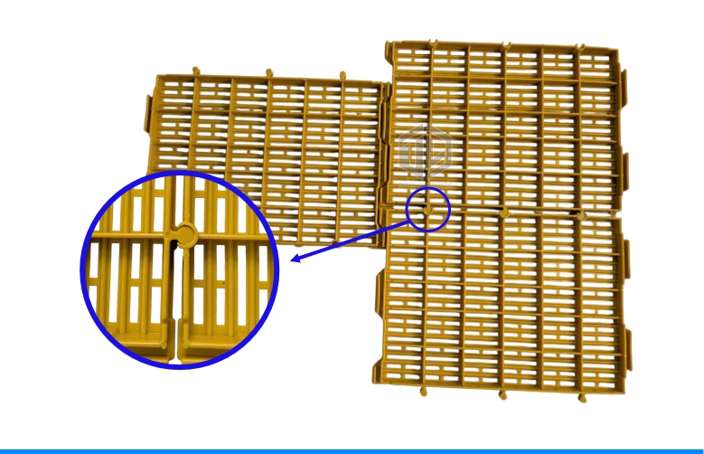 Tấm lót sàn chuồng heo - lắp ghép thông minh