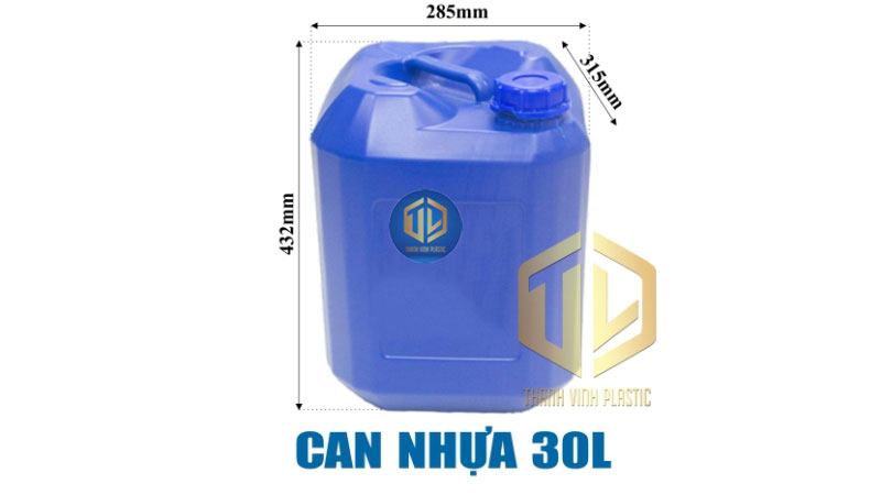 7 mẫu can nhựa, chai nhựa HDPE được sử dụng phổ biến nhất hiện nay