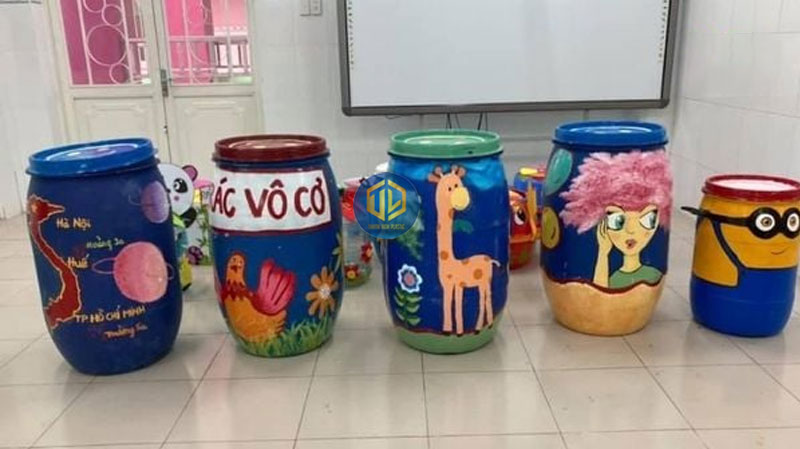 Tổng hợp 6 cách làm thùng rác tái chế đơn giản và sáng tạo