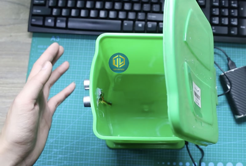 Ý tưởng mô hình thùng rác thông minh và cách chế tạo