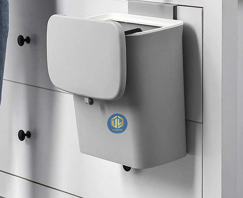 7 mẫu thùng rác treo cánh tủ bếp đẹp, bền bỉ và giá tốt nhất