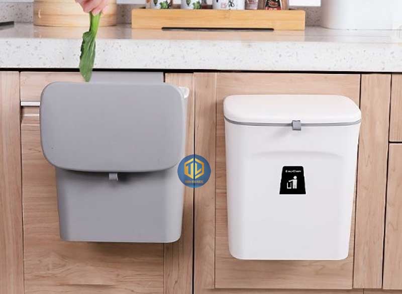 7 mẫu thùng rác treo cánh tủ bếp đẹp, bền bỉ và giá tốt nhất