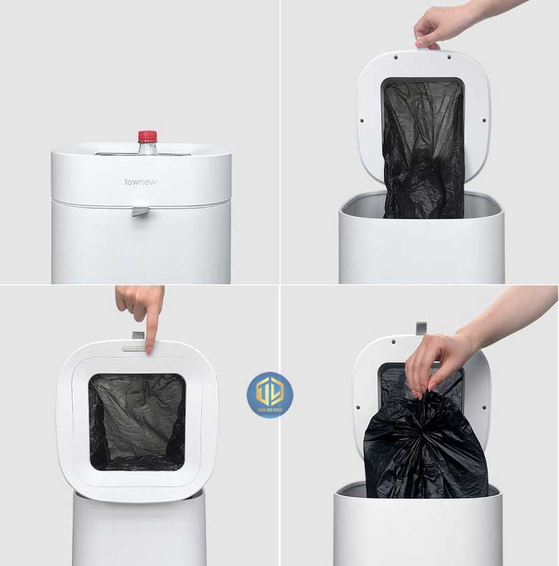 TOP 5 mẫu thùng rác treo tường nhà vệ sinh thông minh, giá tốt