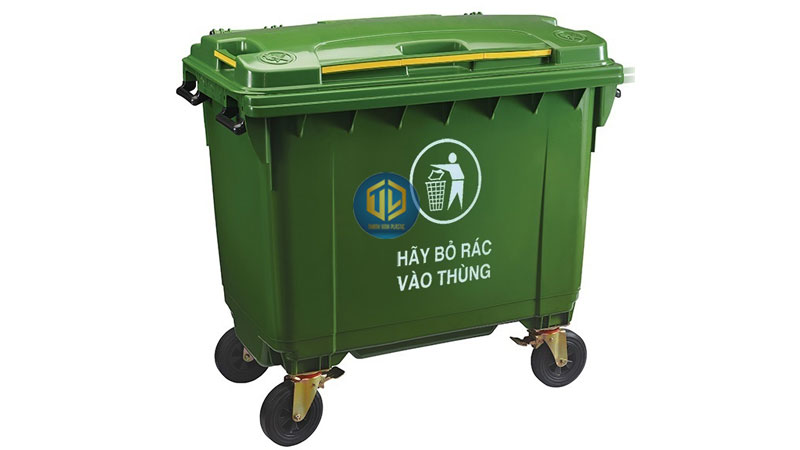 TOP 4 thùng rác 660 lít dung tích lớn bán chạy nhất thị trường