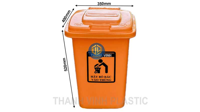 Các loại thùng rác gia đình phổ biến theo kích thước và giá bán