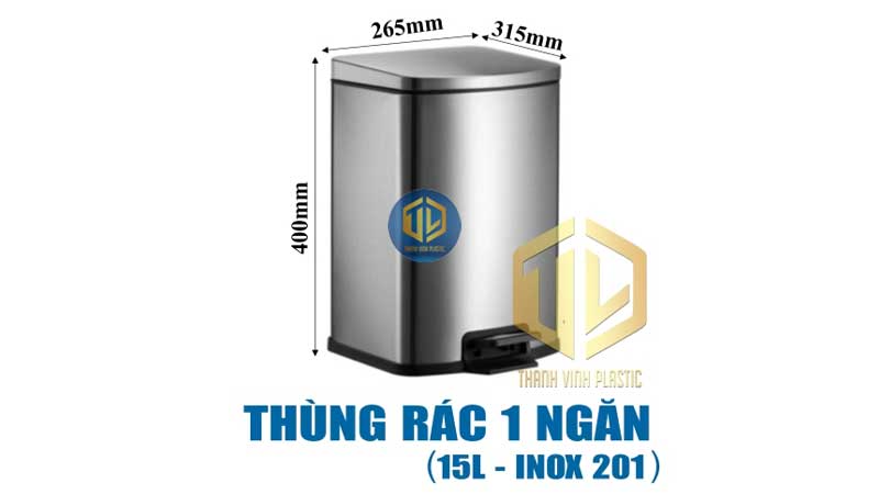 9 Mẫu thùng rác nhà vệ sinh đẹp, bền, chất lượng nhất hiện nay