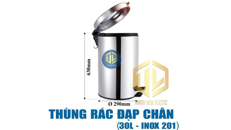 9 Mẫu thùng rác nhà vệ sinh đẹp, bền, chất lượng nhất hiện nay