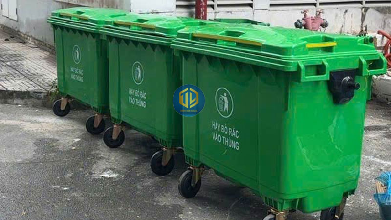 Đơn vị cung cấp thùng rác nhựa HCM uy tín, chất lượng, giá rẻ