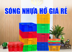 Sóng nhựa hở giá rẻ