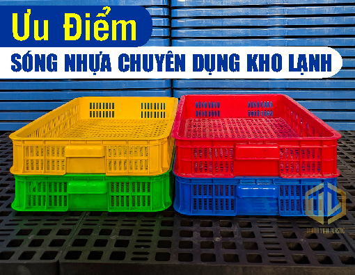 Ưu điểm sóng nhựa chuyên dụng cho kho lạnh