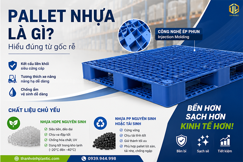 Pallet nhựa là gì