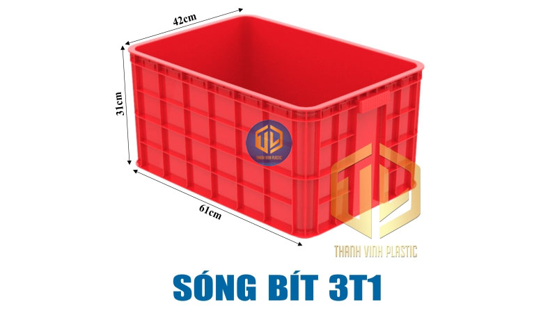 Sóng bít 3T1 (thùng nhựa 3T1)