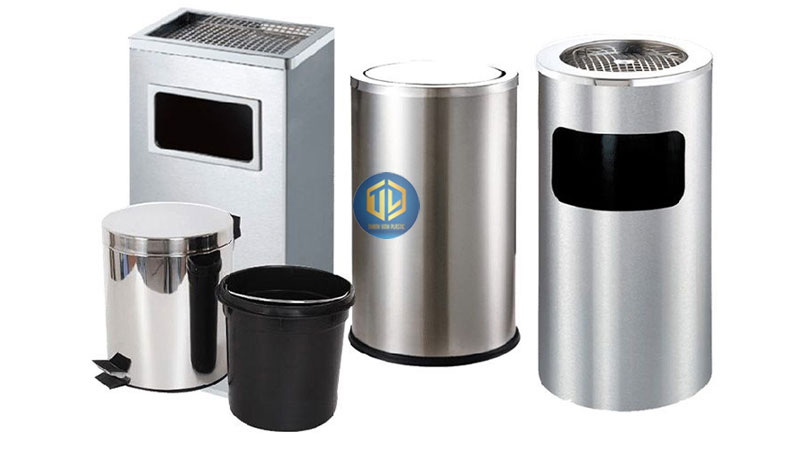 Thùng rác inox 304